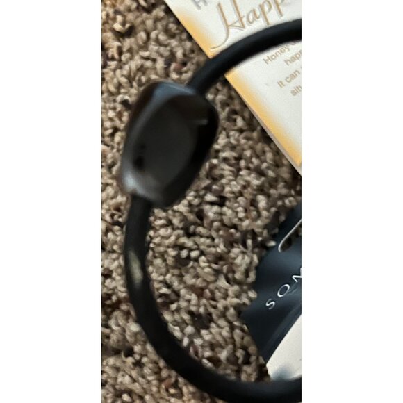 Something Forever Onyx & Honey Jade Crystal Bracelet Set Strength & Happiness NE - Picture 10 of 11